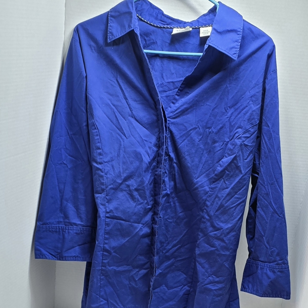 Riders by Lee Blue Button Down Shirt